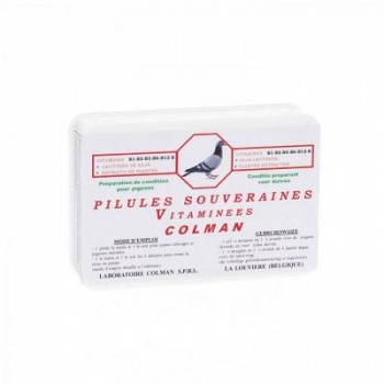 Souvereine pillen met vitaminen COLMAN (100 st)